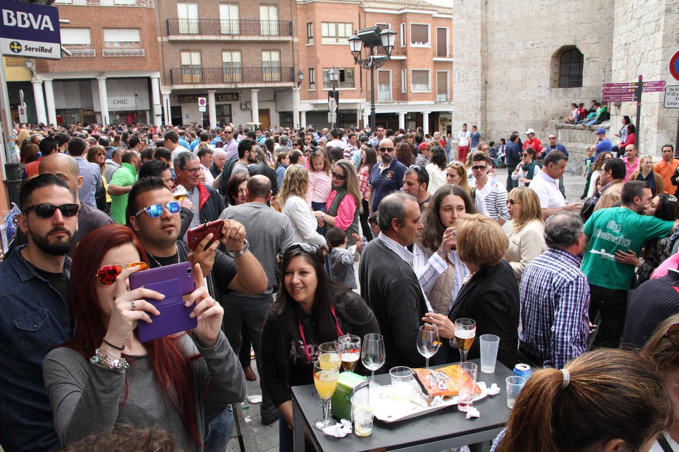 El chúndara pone el broche de oro a la XIII Concentración de Charangas de Peñafiel