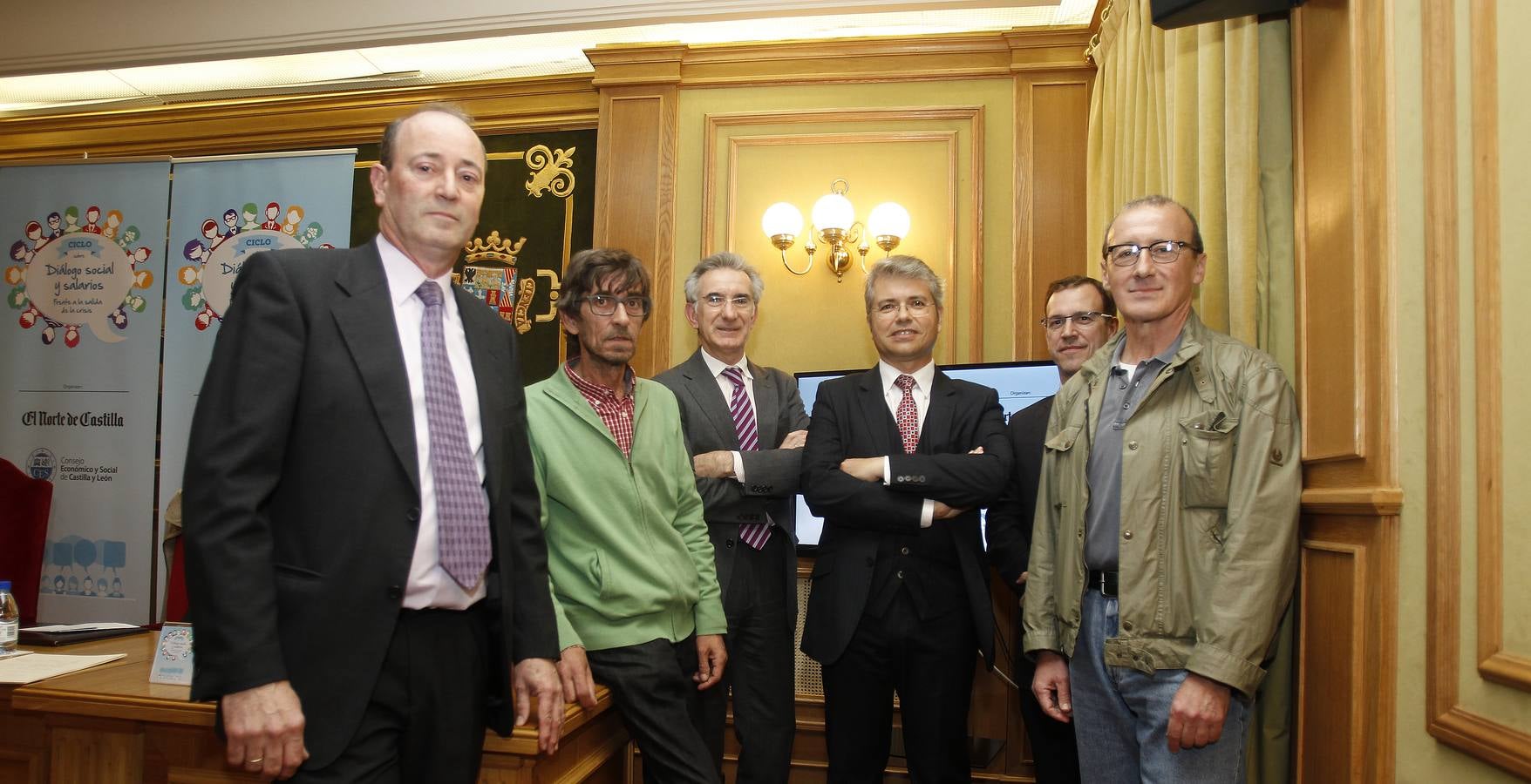 Segunda jornada del ciclo &#039;Diálogo Social y salarios frente a la salida de la crisis&#039; celebrada en Palencia