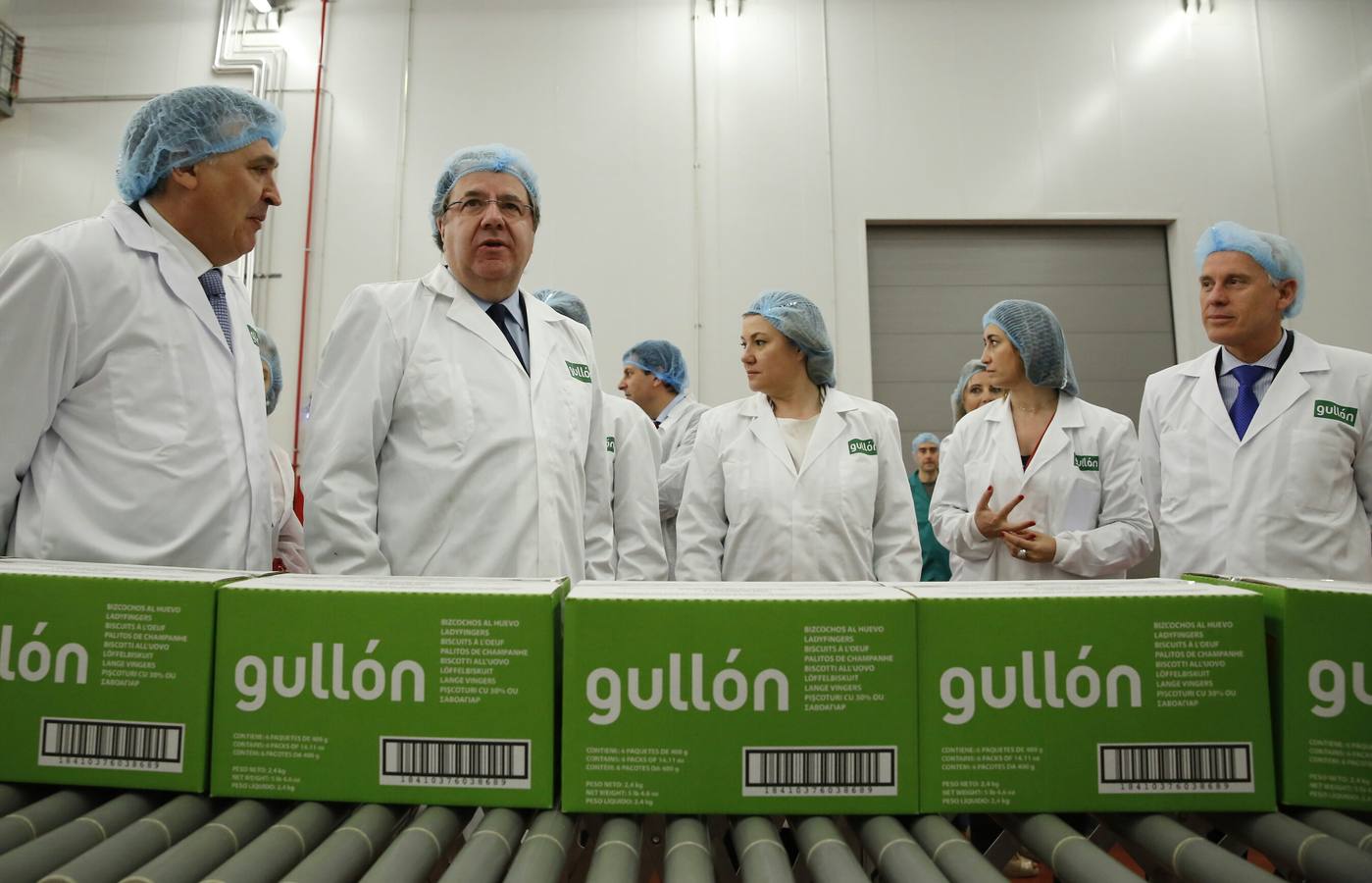 Galletas Gullón inaugura una nueva planta en Aguilar de Campoo (Palencia)