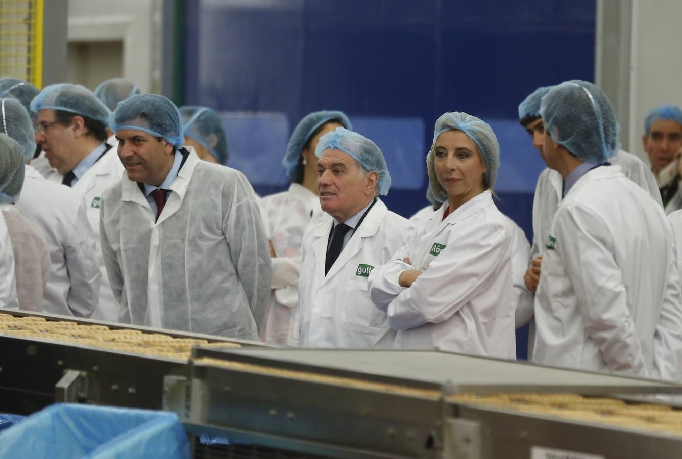Galletas Gullón inaugura una nueva planta en Aguilar de Campoo (Palencia)