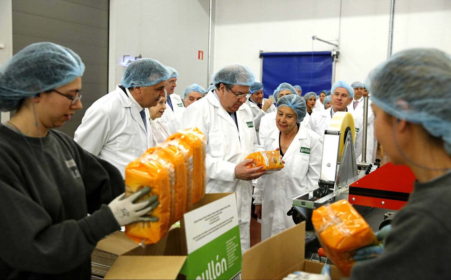 Galletas Gullón inaugura una nueva planta en Aguilar de Campoo (Palencia)
