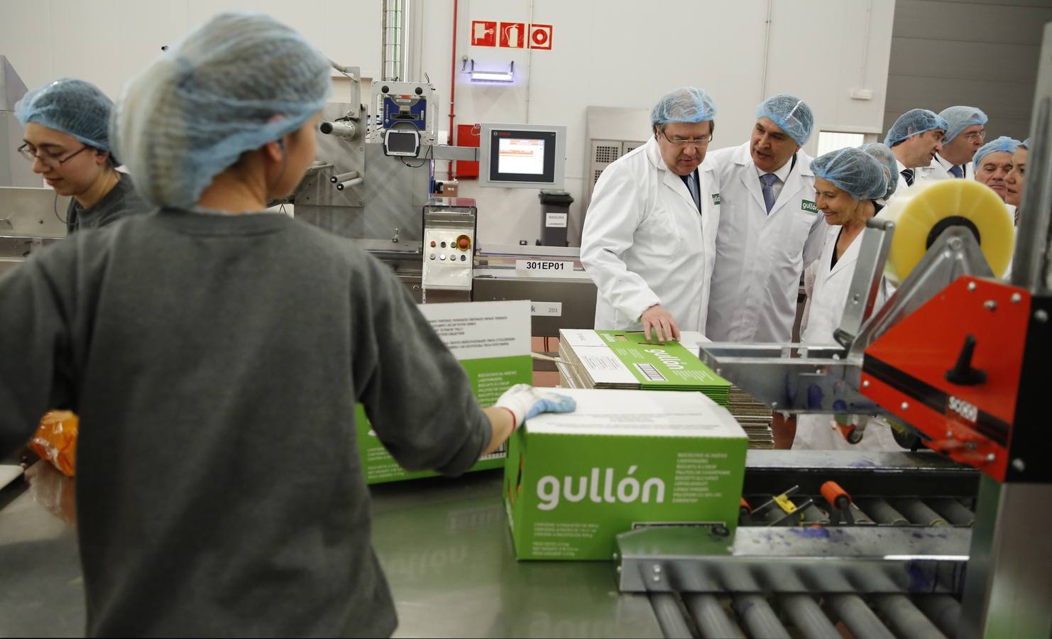 Galletas Gullón inaugura una nueva planta en Aguilar de Campoo (Palencia)
