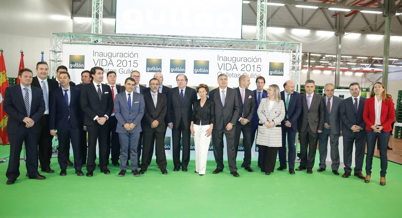 Galletas Gullón inaugura una nueva planta en Aguilar de Campoo (Palencia)