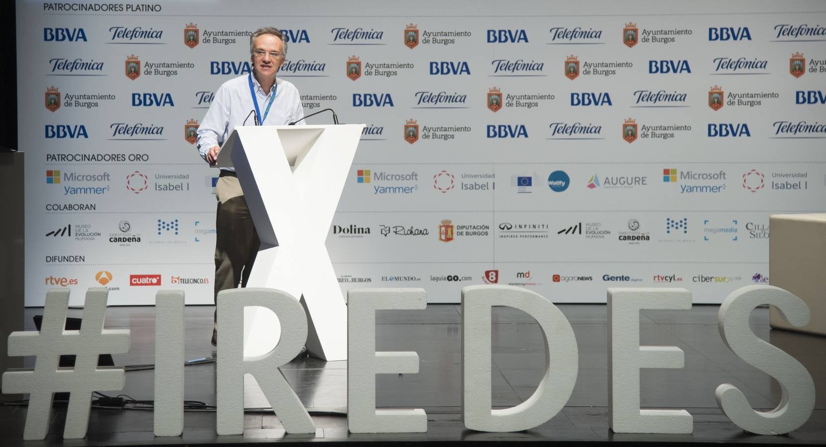 Primera jornada del V Congreso Iberoamericano sobre Redes Sociales IRedes que se celebra en Burgos