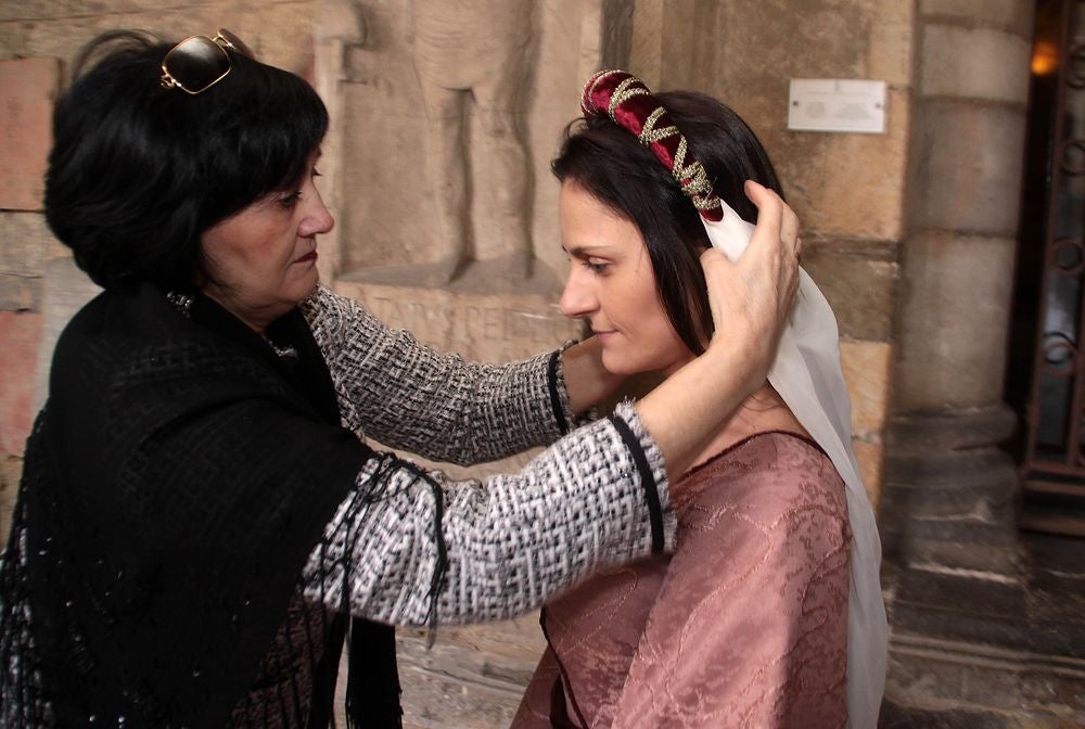 Recreación de vestuario medieval en León