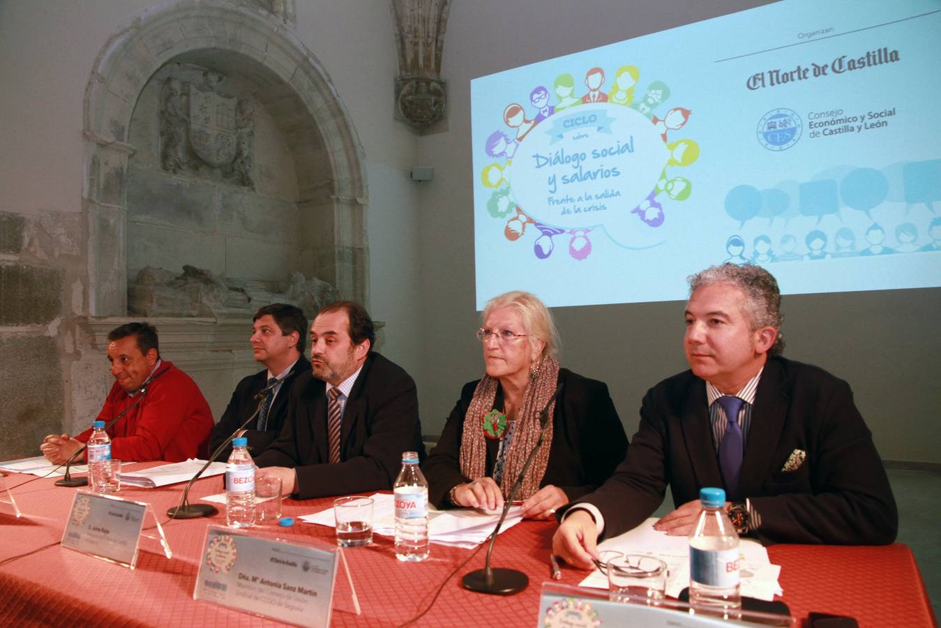 Tercera jornada del ciclo &#039;Diálogo Social y salarios frente a la salida de la crisis&#039; celebrada en Segovia