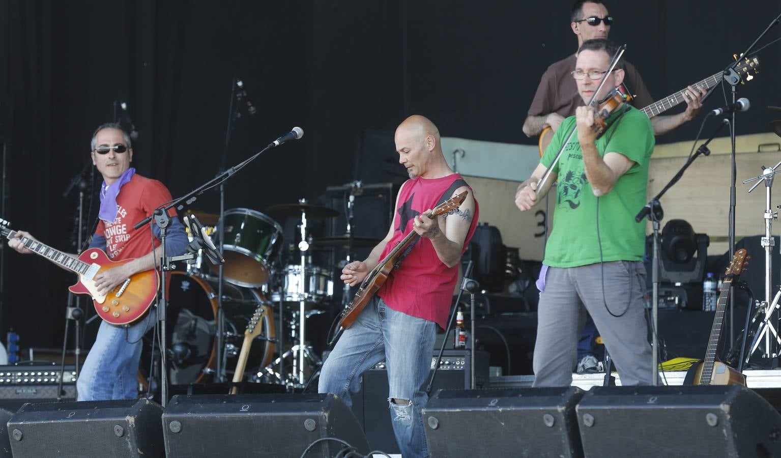 Concierto de Celtas Cortos en la celebración del Día de la comunidad