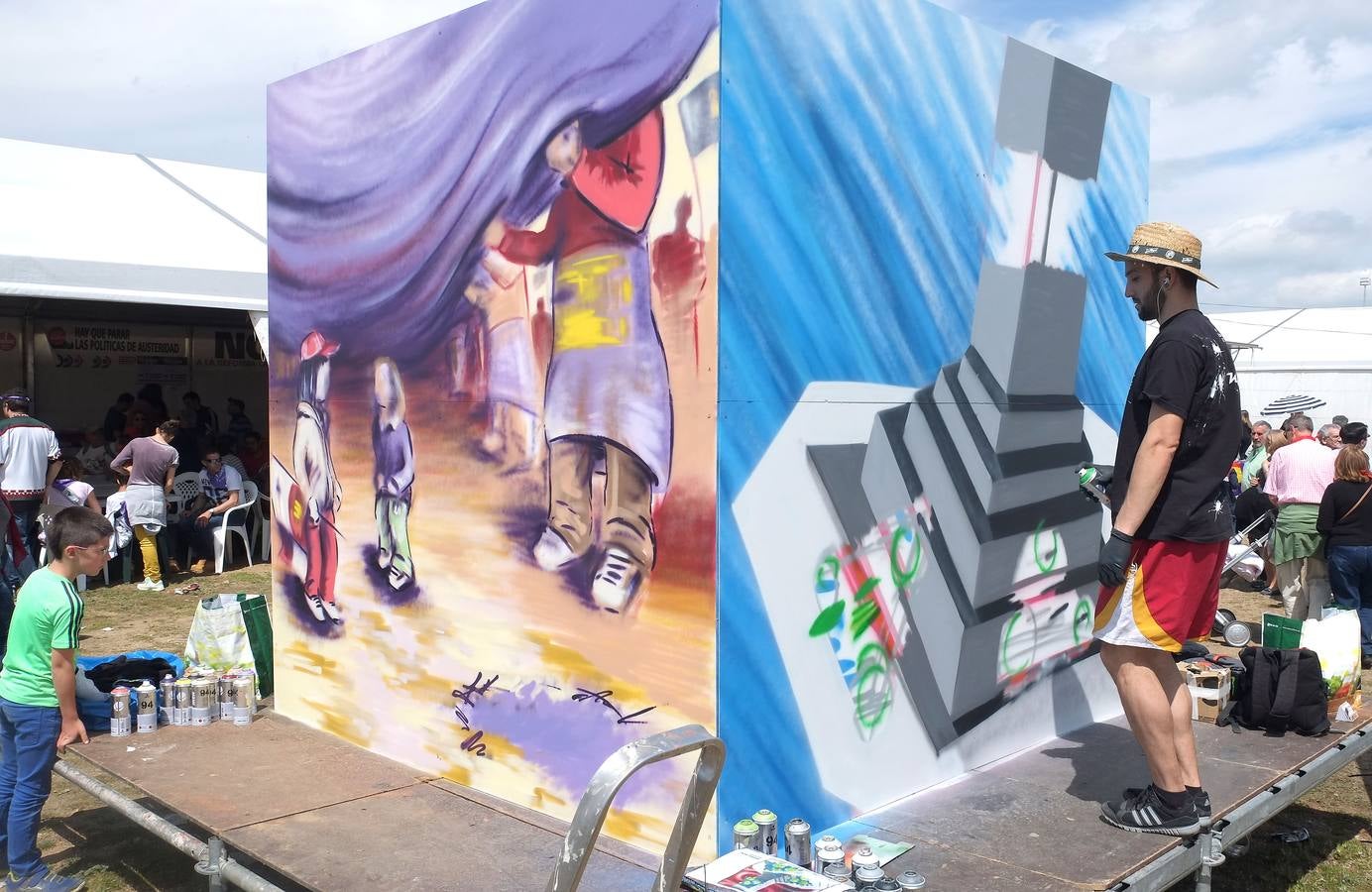 Gran ambiente en Villalar en la celebración del Día de la Comunidad (3/3)