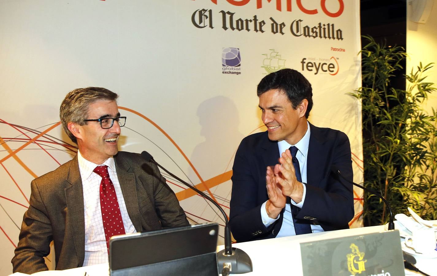 Pedro Sánchez, en el Foro Económico de El Norte de Castilla en Salamanca
