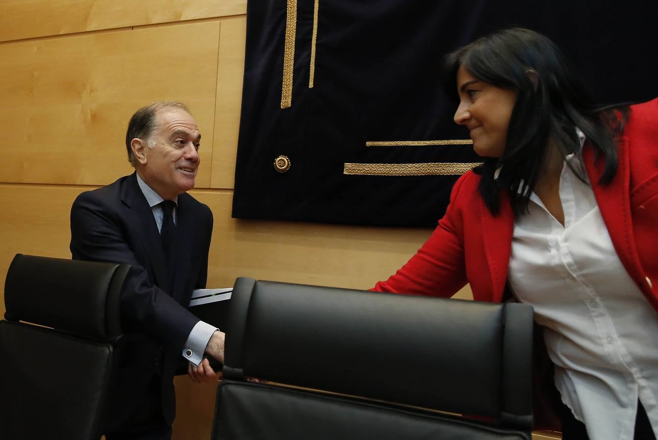 Comparecencia deTomás Villanueva ante la Diputación Permanente de las Cortes