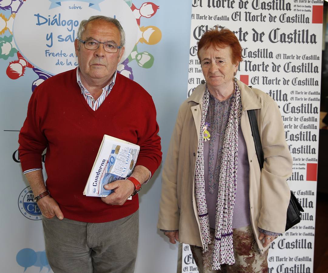 José María Vega, de UCE, y Concha Morán, de FES-UGT.