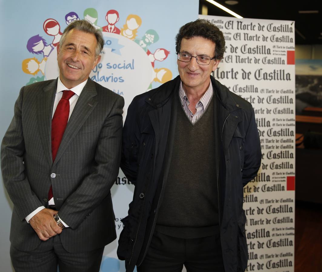 Moisés Becedas, de Fiatc junto a José Luis Lara, del CES.