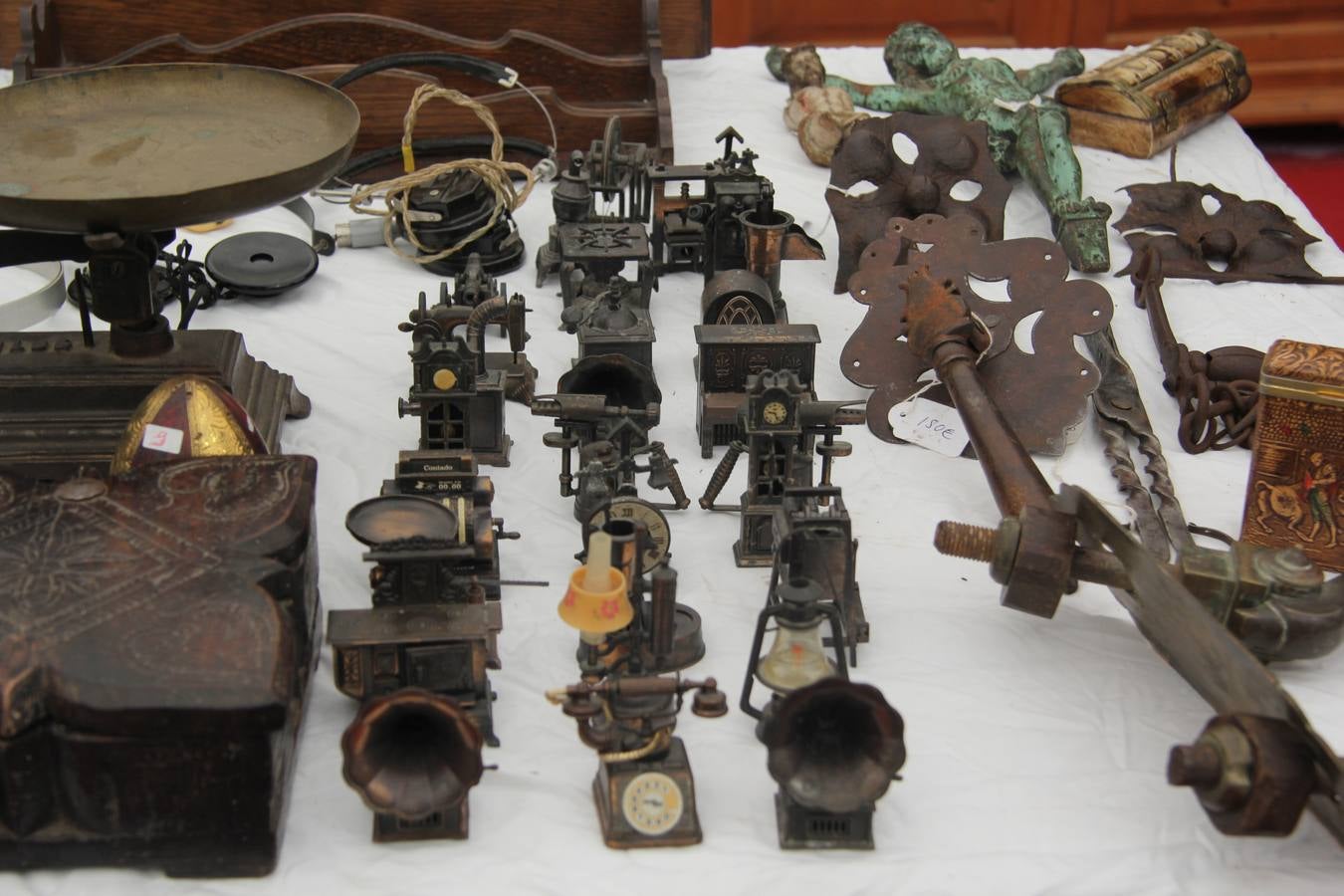 Inauguración de la Feria de Antigüedades en Arévalo