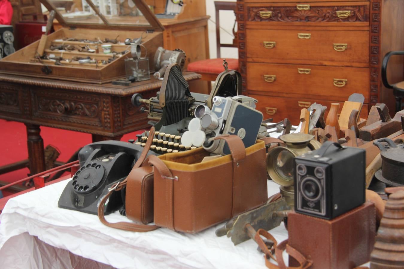 Inauguración de la Feria de Antigüedades en Arévalo