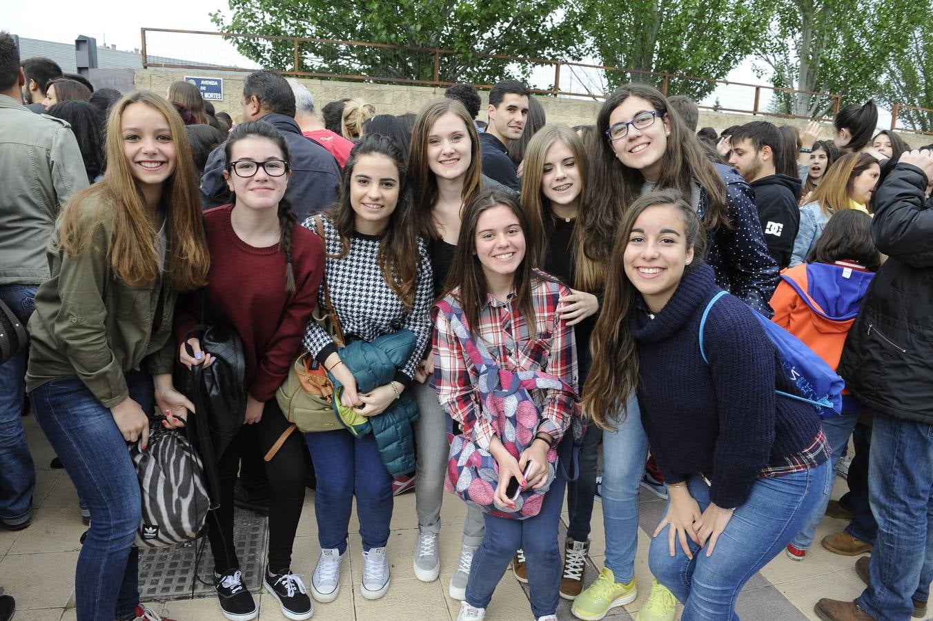 Público asistente al concierto de Melendi en el Auditorio de la Feria de Valladolid (Parte 2)