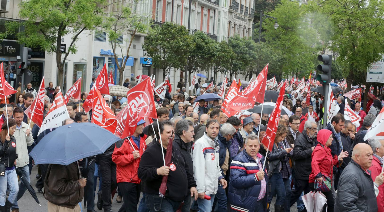 Manifestación del Primero de Mayo en Valladolid (1/2)