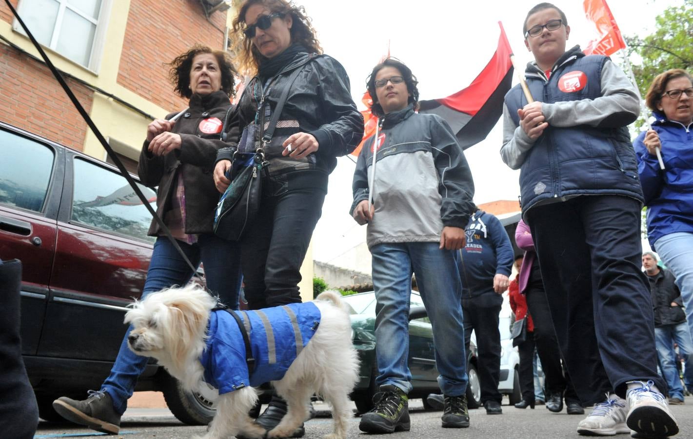 Manifestación del Primero de Mayo en Medina del Campo