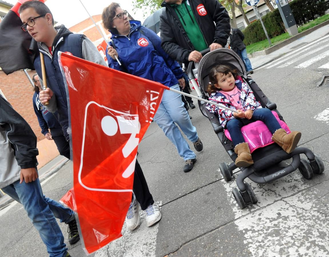 Manifestación del Primero de Mayo en Medina del Campo