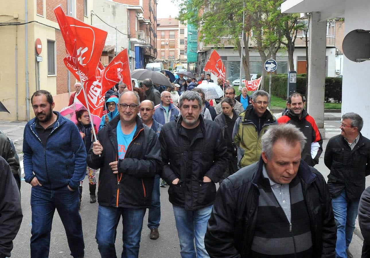 Manifestación del Primero de Mayo en Medina del Campo