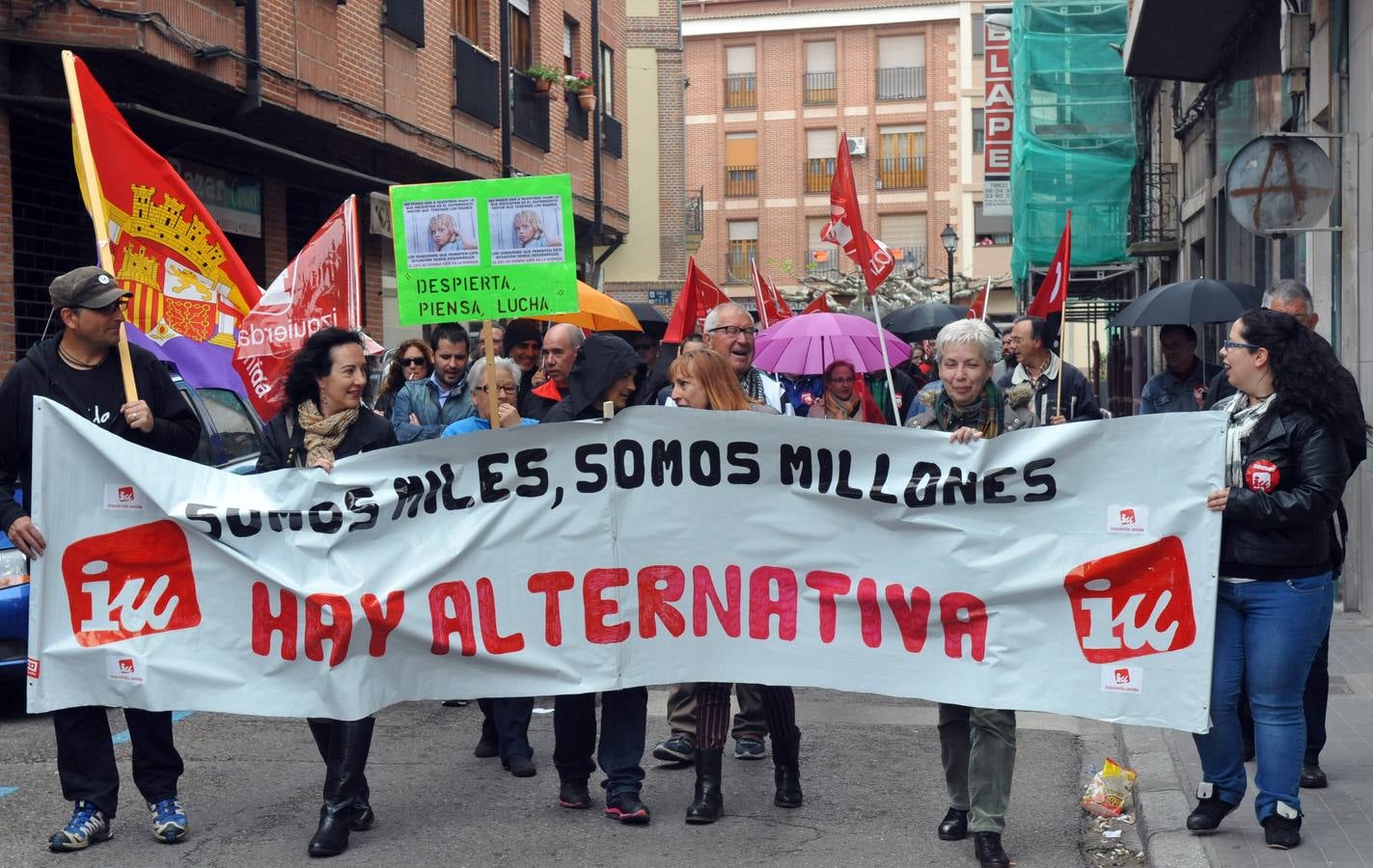 Manifestación del Primero de Mayo en Medina del Campo