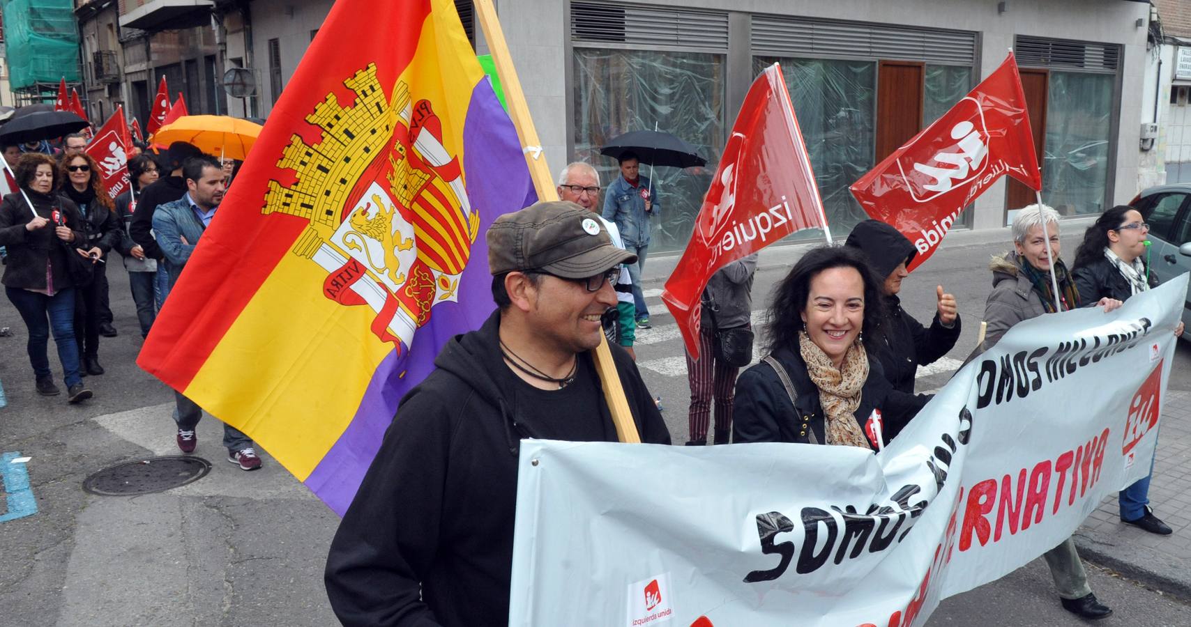 Manifestación del Primero de Mayo en Medina del Campo