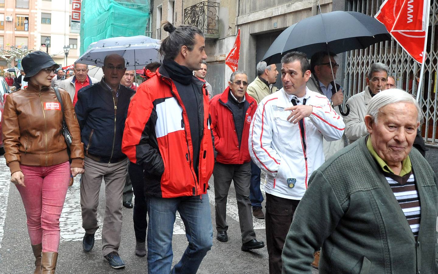 Manifestación del Primero de Mayo en Medina del Campo