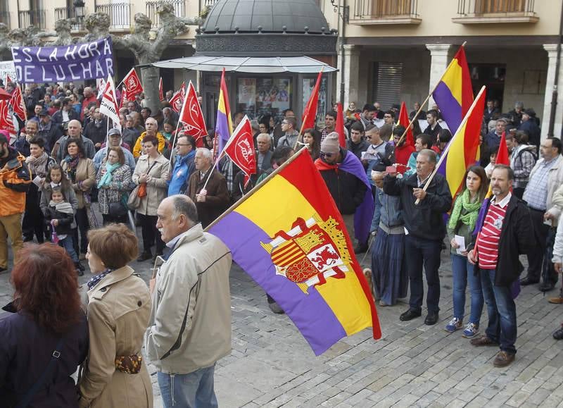 Manifestación del Primero de mayo en Palencia