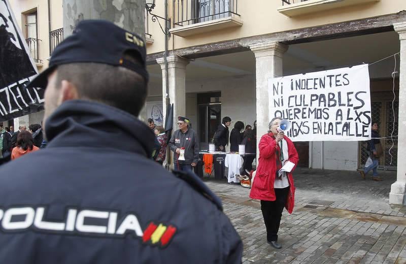 Manifestación del Primero de mayo en Palencia