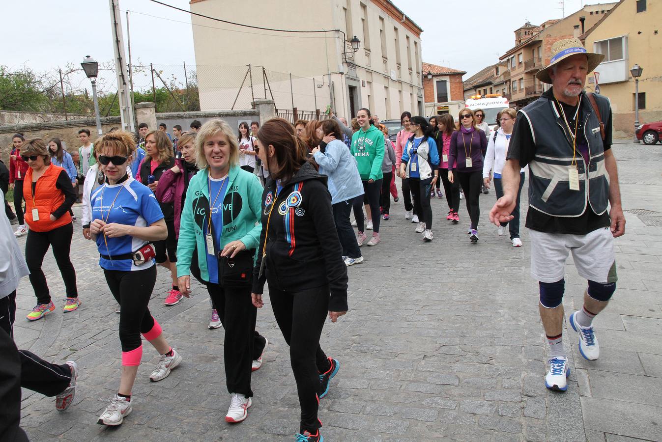 Marcha de San Lorenzo en Segovia