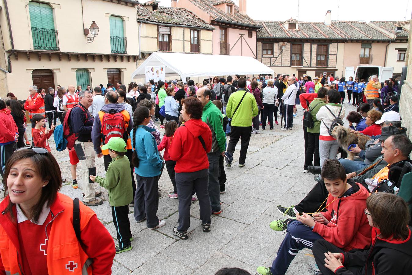 Marcha de San Lorenzo en Segovia