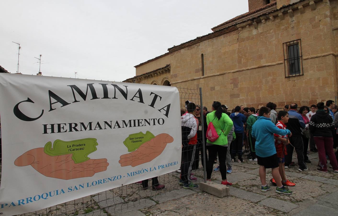 Marcha de San Lorenzo en Segovia