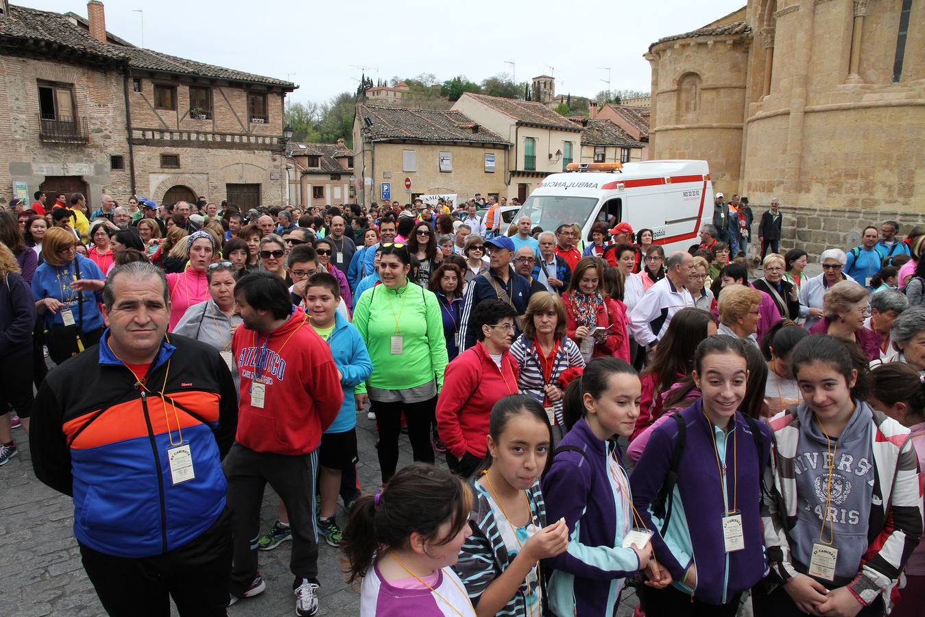 Marcha de San Lorenzo en Segovia