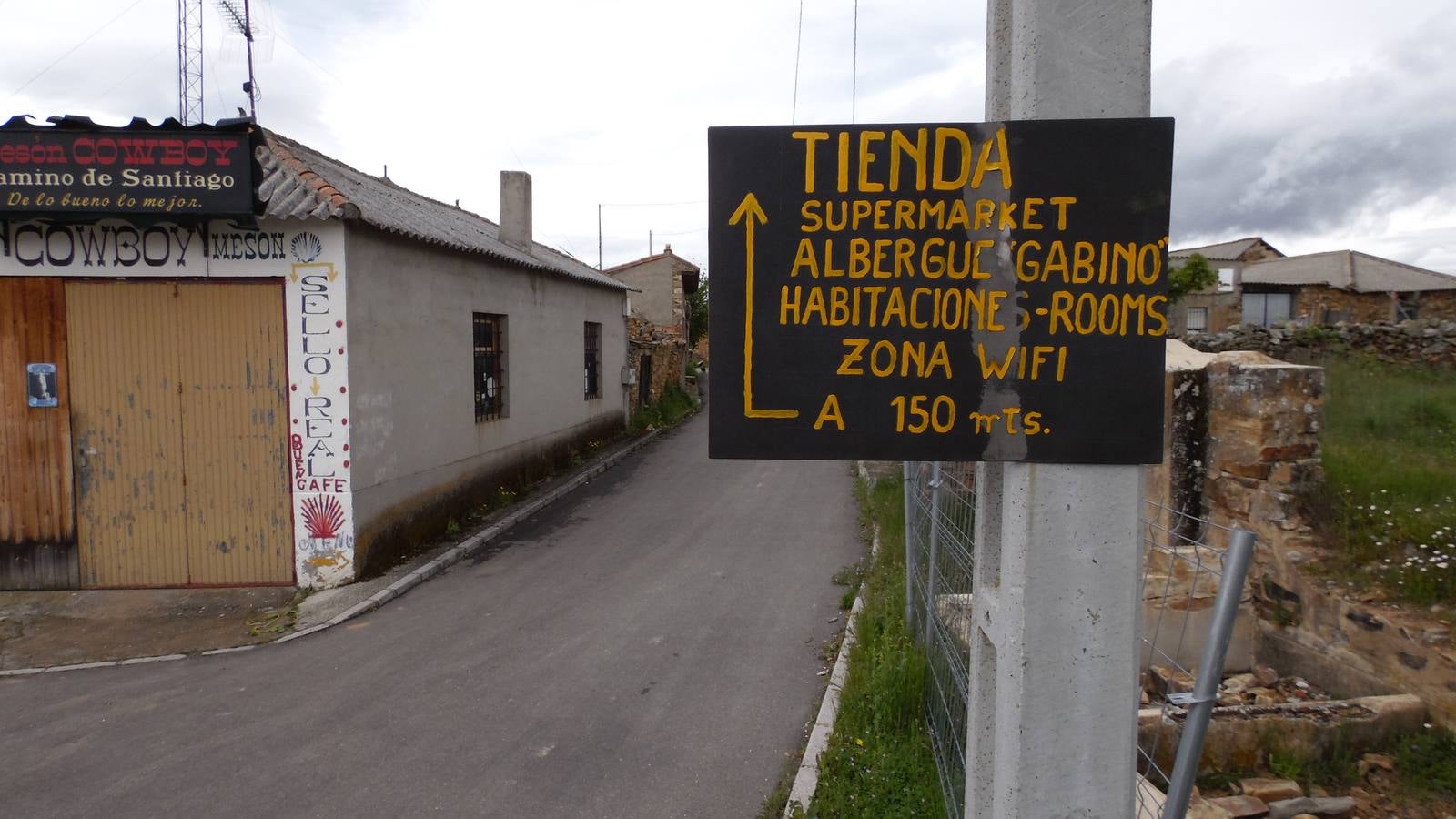 El camino de la peregrina desaparecida entre Astorga y El Ganso