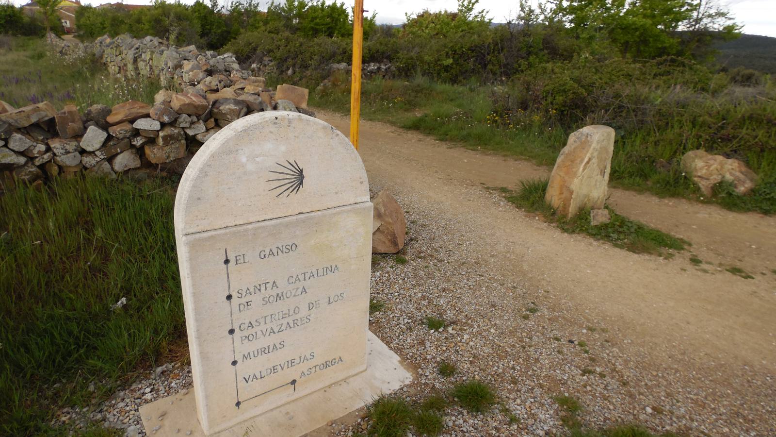 El camino de la peregrina desaparecida entre Astorga y El Ganso