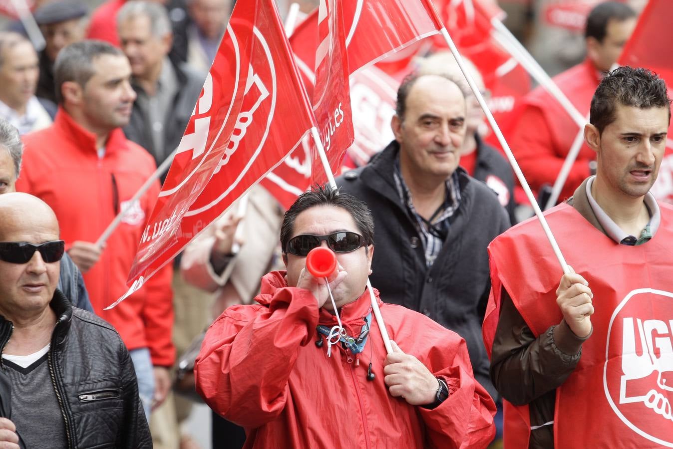 Manifestación del Primero de Mayo en Salamanca (Parte 1)