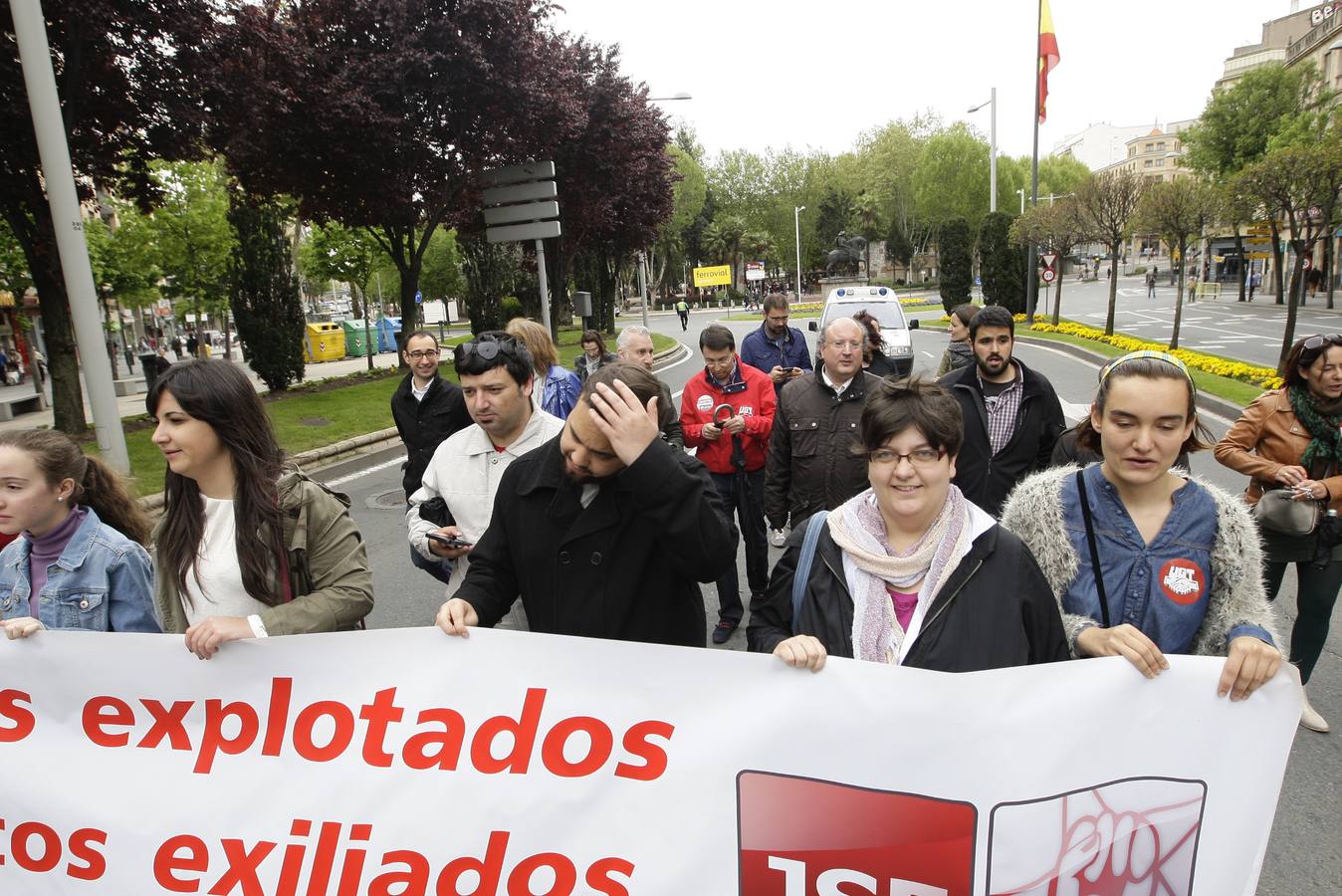 Manifestación del Primero de Mayo en Salamanca (Parte 1)