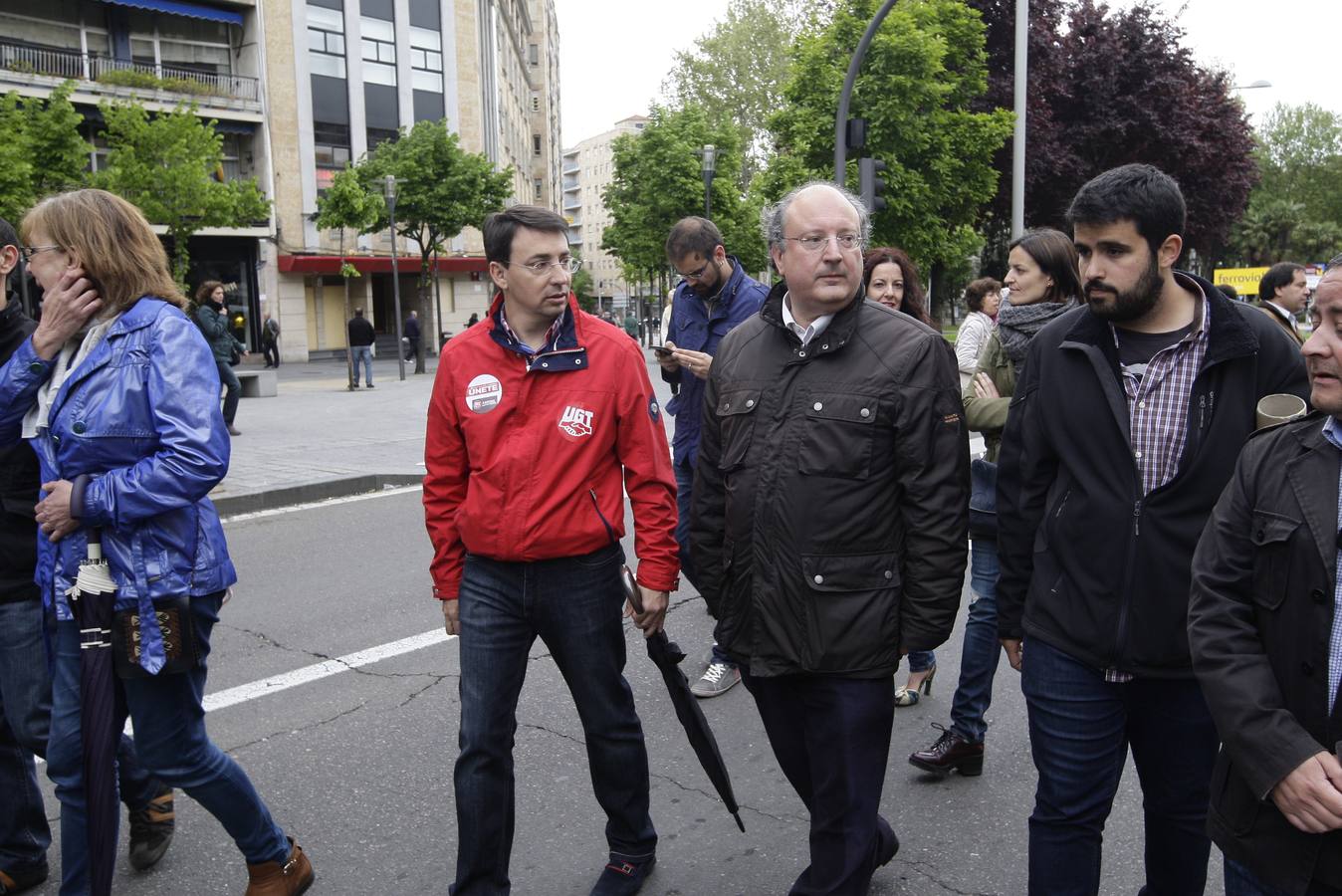 Manifestación del Primero de Mayo en Salamanca (Parte 1)
