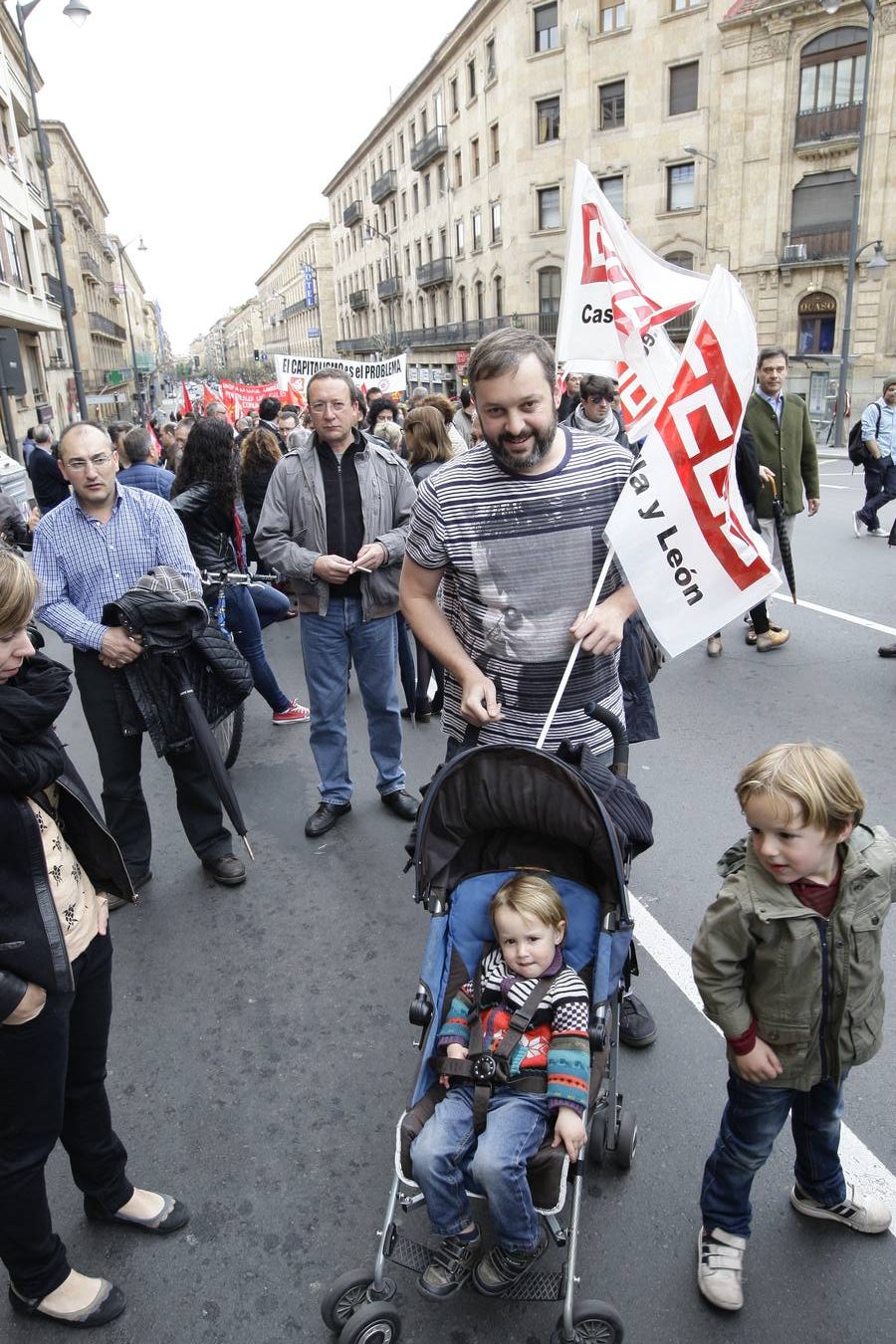 Manifestación del Primero de Mayo en Salamanca (Parte 2)