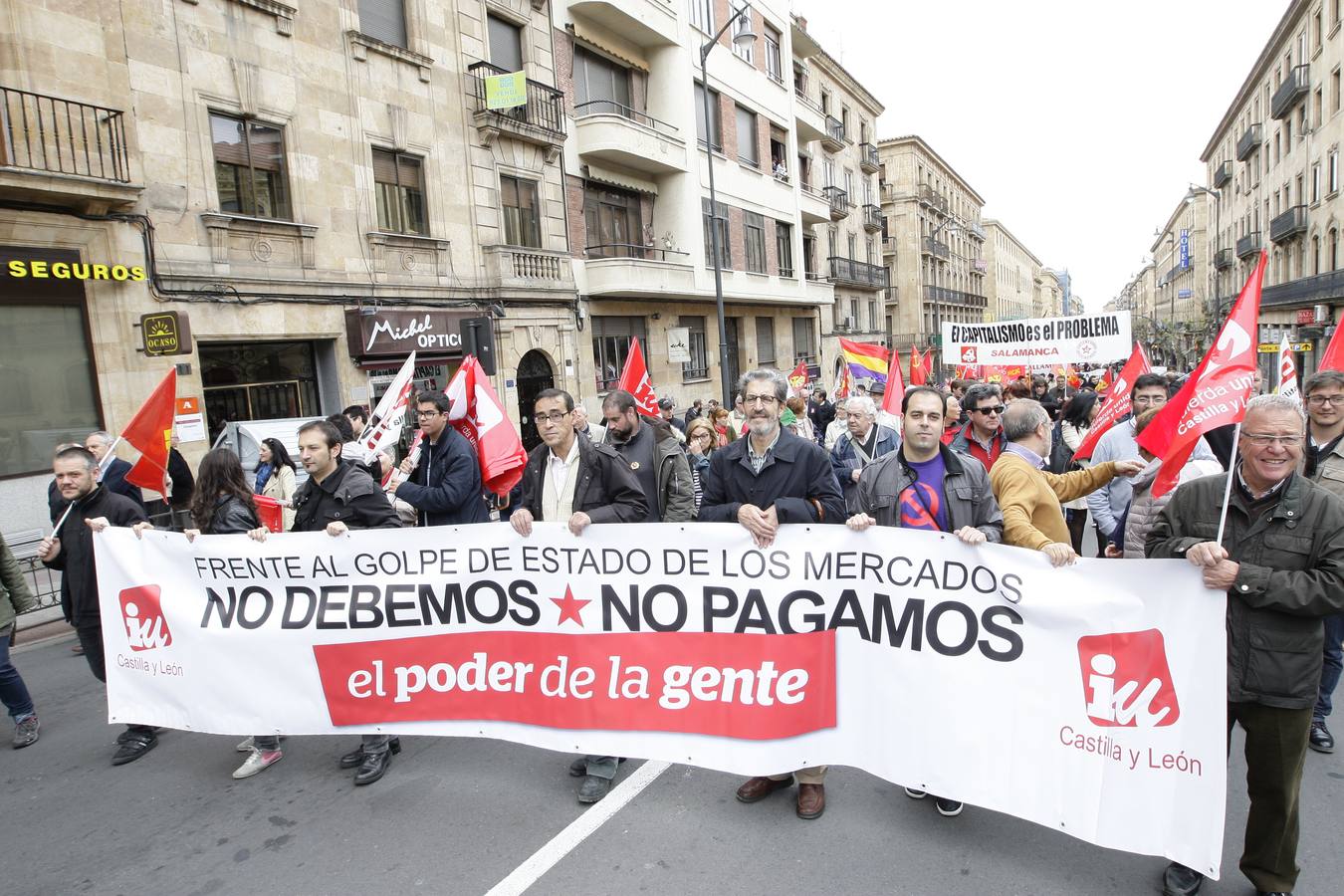 Manifestación del Primero de Mayo en Salamanca (Parte 2)