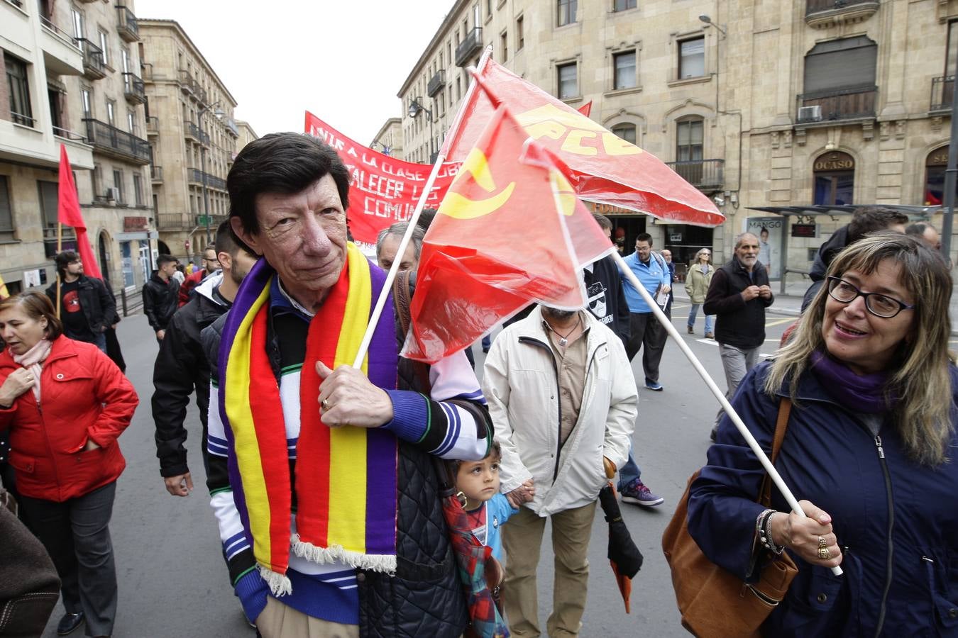 Manifestación del Primero de Mayo en Salamanca (Parte 2)