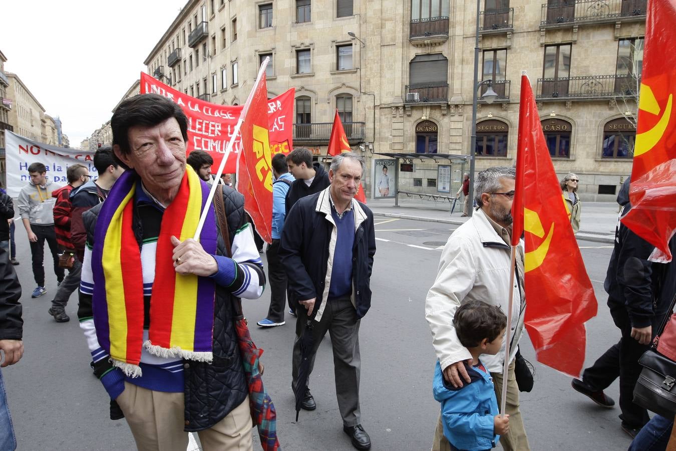 Manifestación del Primero de Mayo en Salamanca (Parte 2)