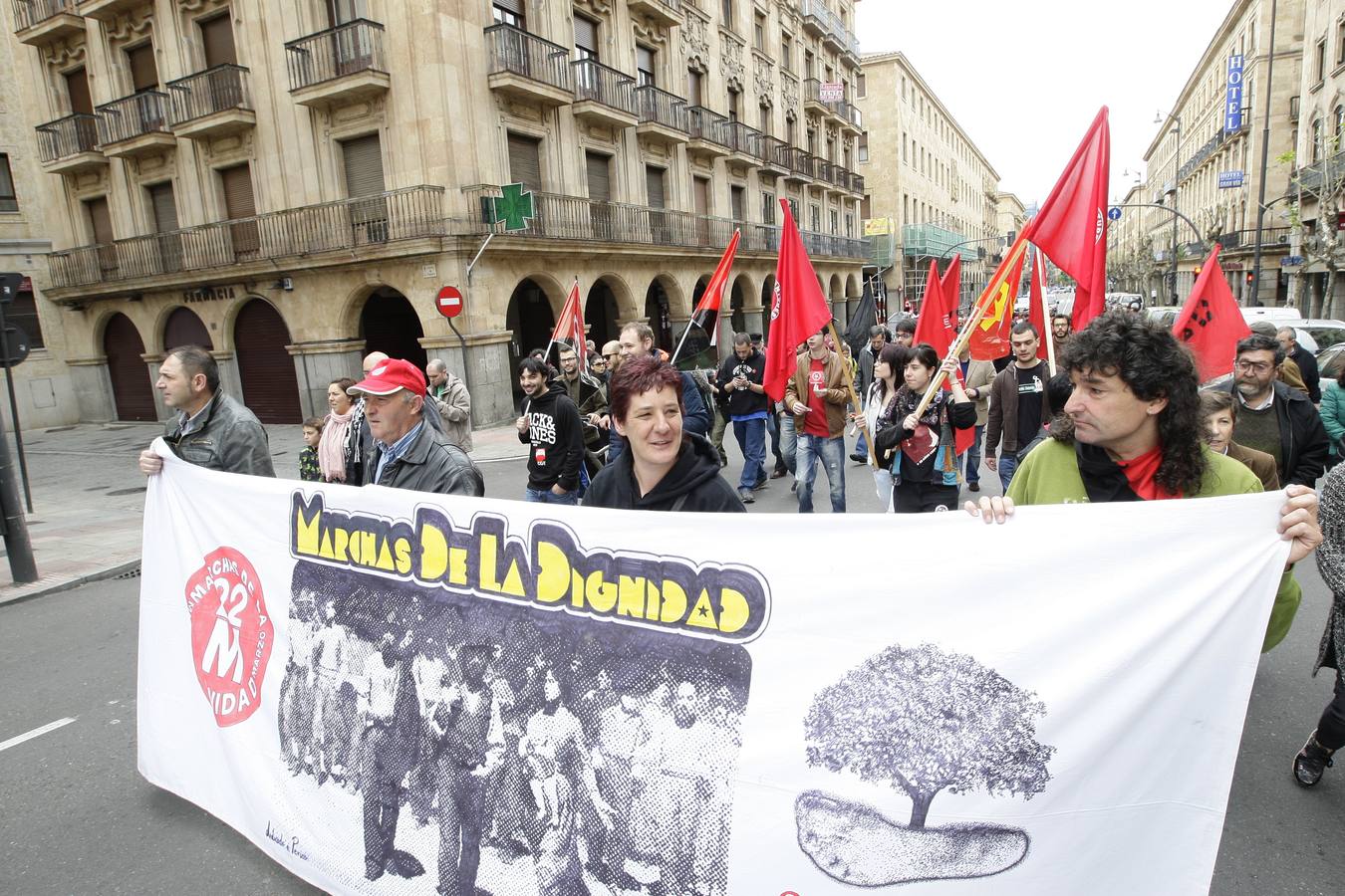 Manifestación del Primero de Mayo en Salamanca (Parte 2)