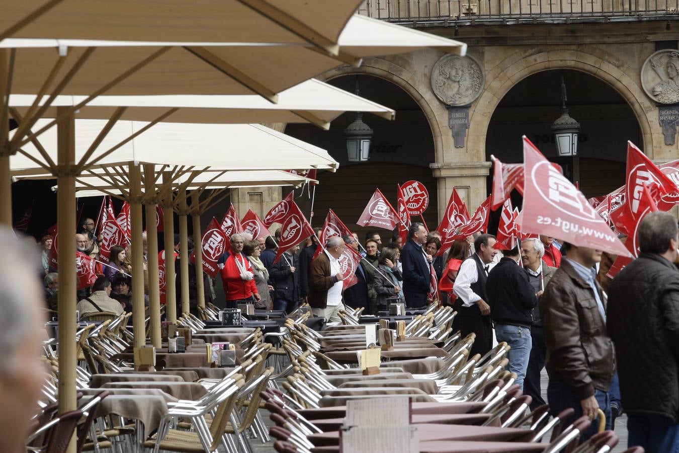 Manifestación del Primero de Mayo en Salamanca (Parte 2)