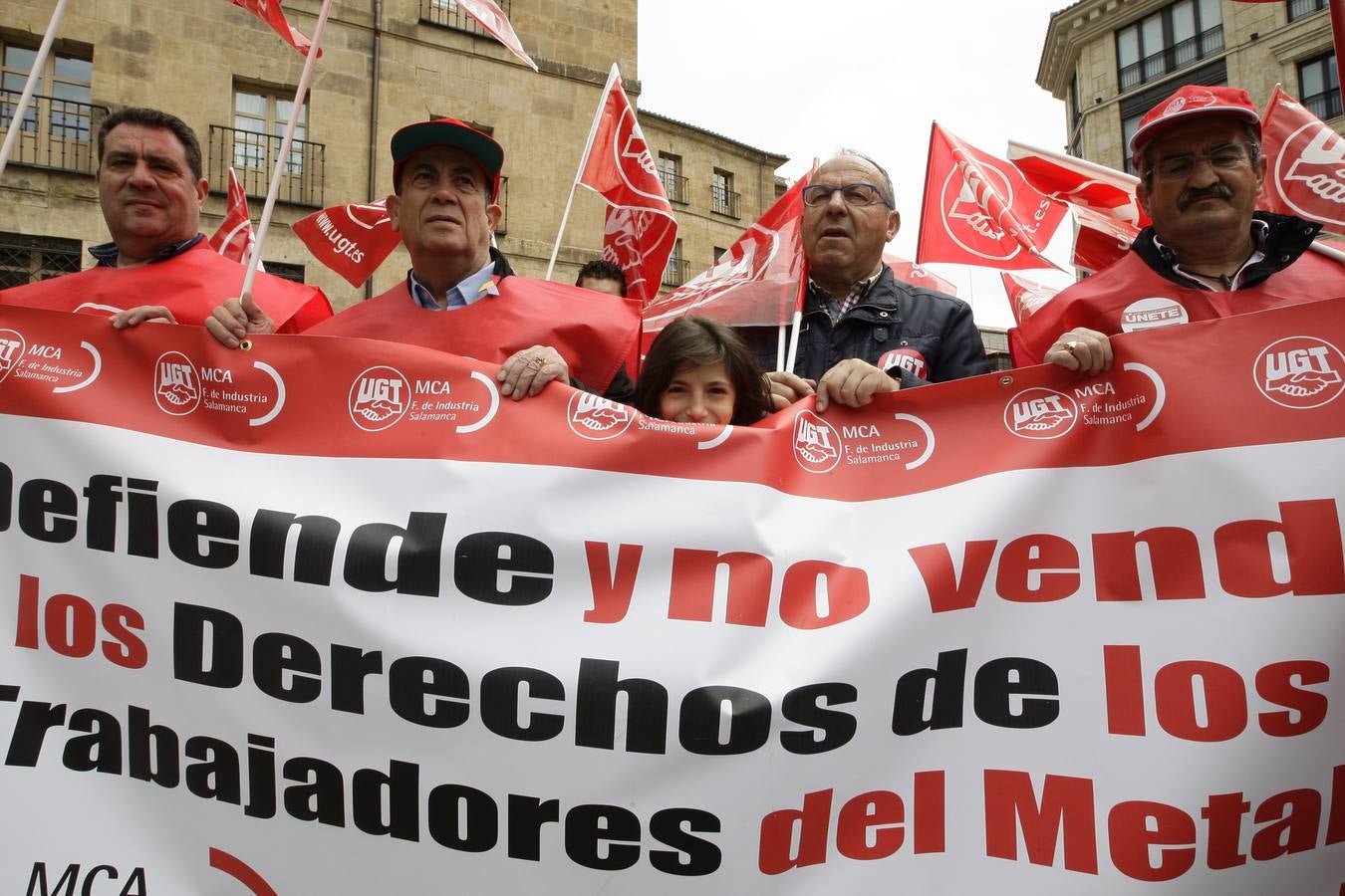 Manifestación del Primero de Mayo en Salamanca (Parte 2)