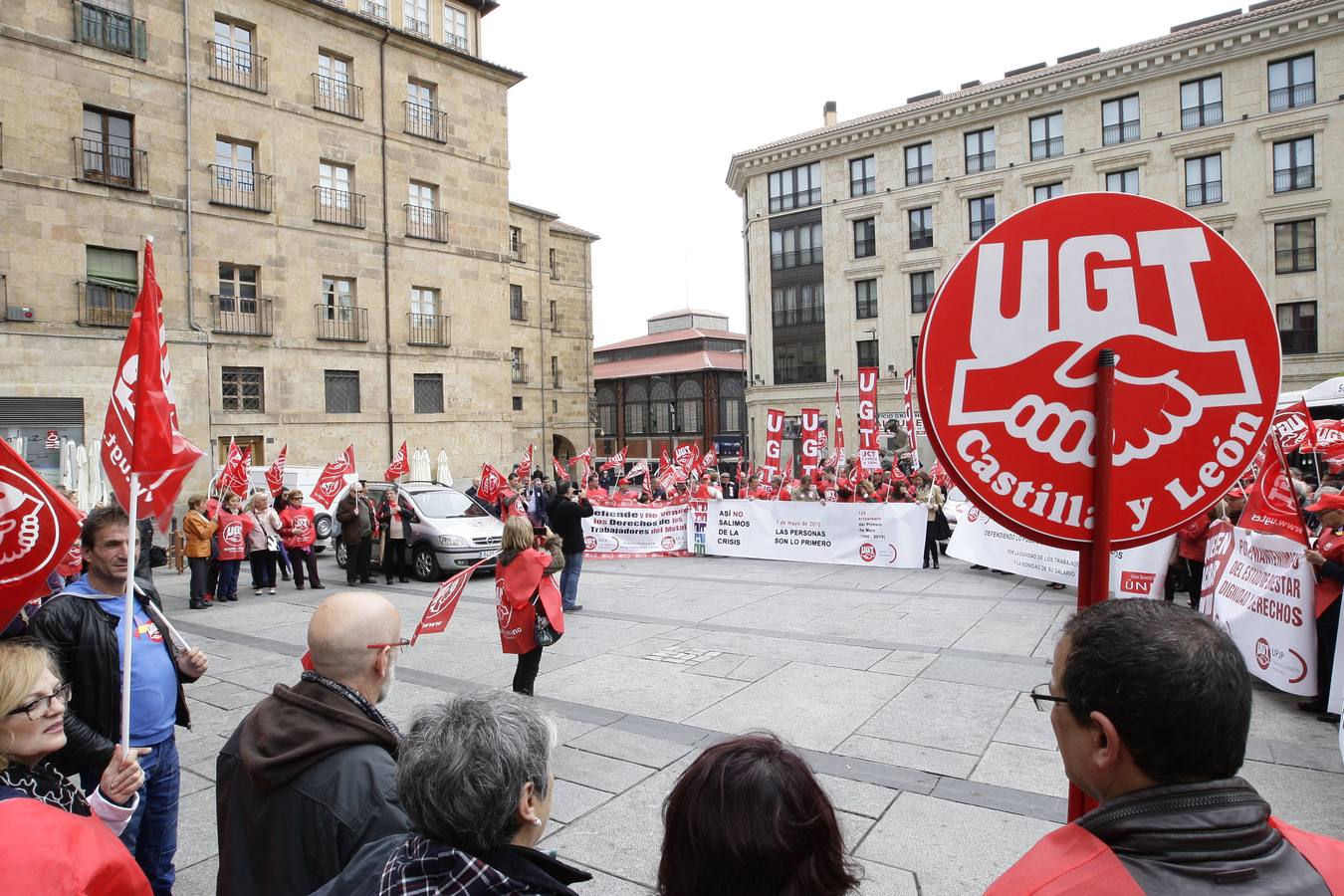 Manifestación del Primero de Mayo en Salamanca (Parte 2)