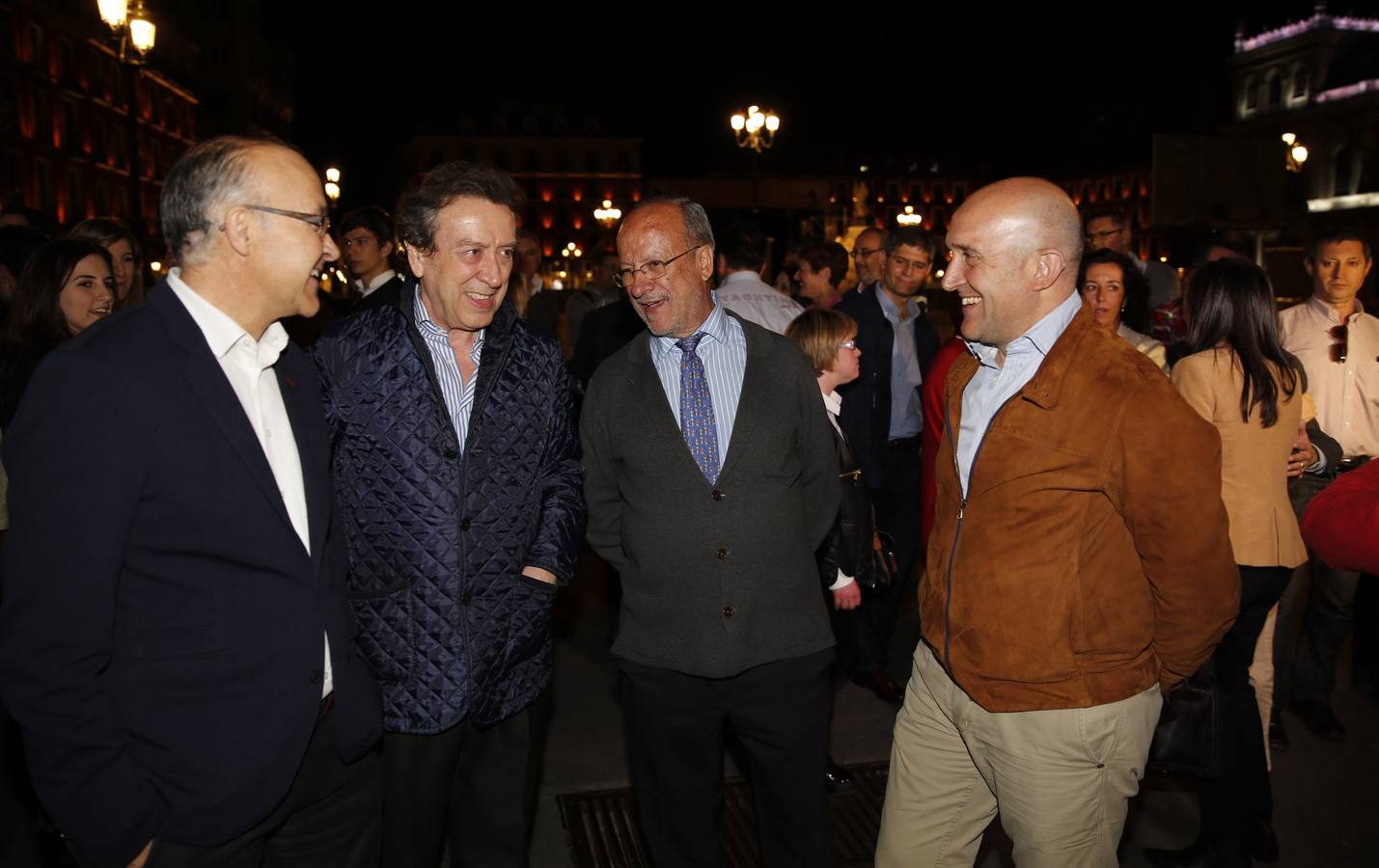 Acto del PP en la Plaza Mayor.