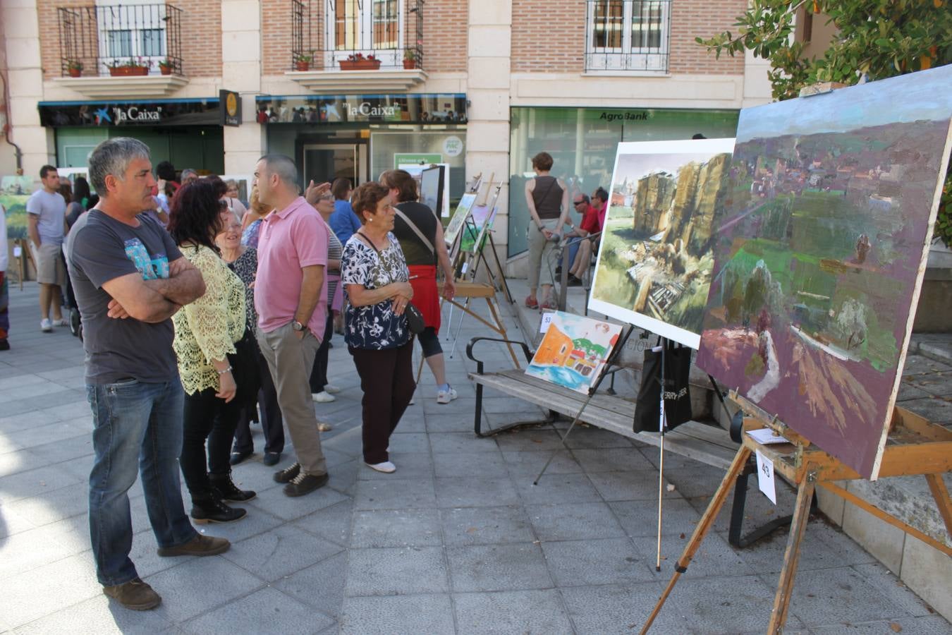 Concurso de pintura rápida de Baltanás (Palencia)