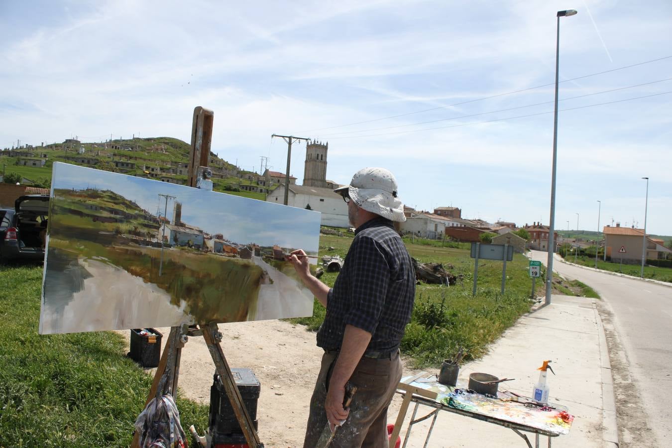 Concurso de pintura rápida de Baltanás (Palencia)