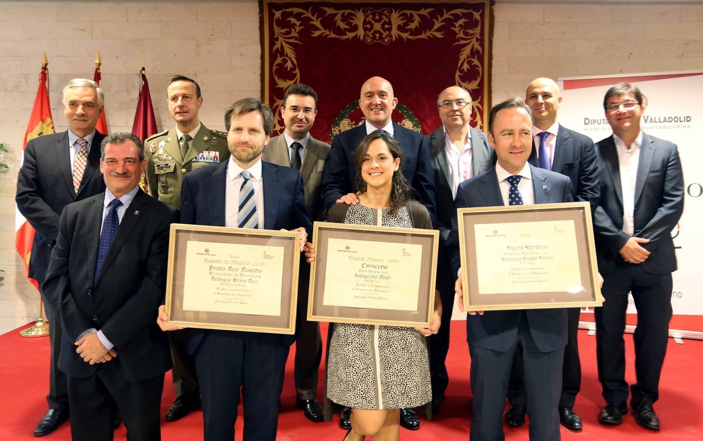 Entrega de los premios &#039;Vino de Museo 2015&#039; en el Museo del Vino de Peñafiel (Valladolid)
