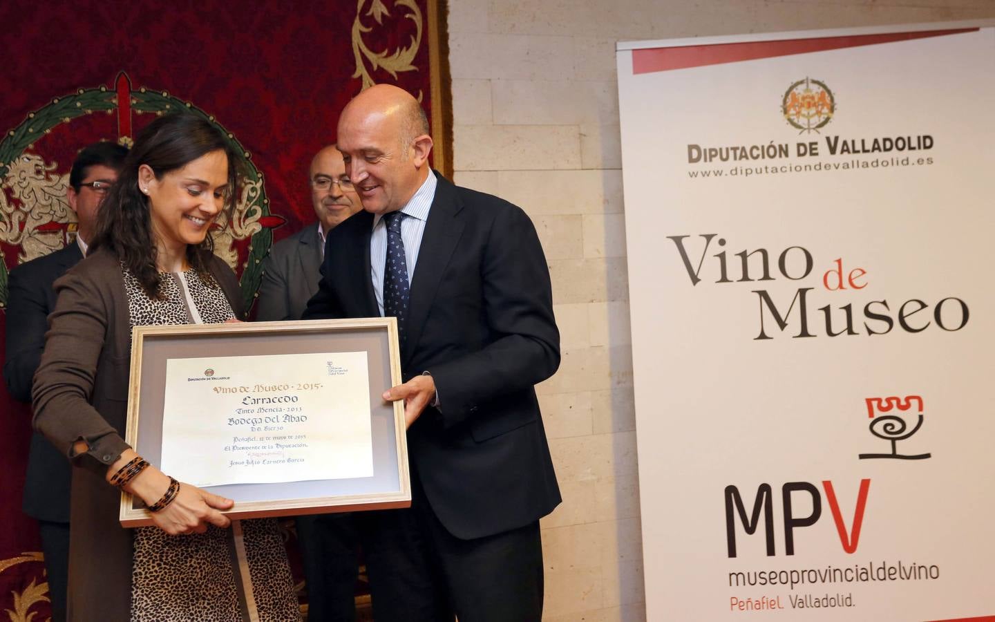 Entrega de los premios &#039;Vino de Museo 2015&#039; en el Museo del Vino de Peñafiel (Valladolid)